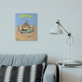 thumbnail image 2 of Stupell Industries Happiness Funny Cat Cartoon Pet Design Canvas Wall Art by Gary Patterson, 2 of 5