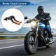 thumbnail image 2 of Palancas de freno y embrague cortas largas para Kawasaki ZX14R 2006-2017, palanca de freno ajustable de motocicleta, aleación de aluminio, mango negro con extremo naranja, 2 of 6