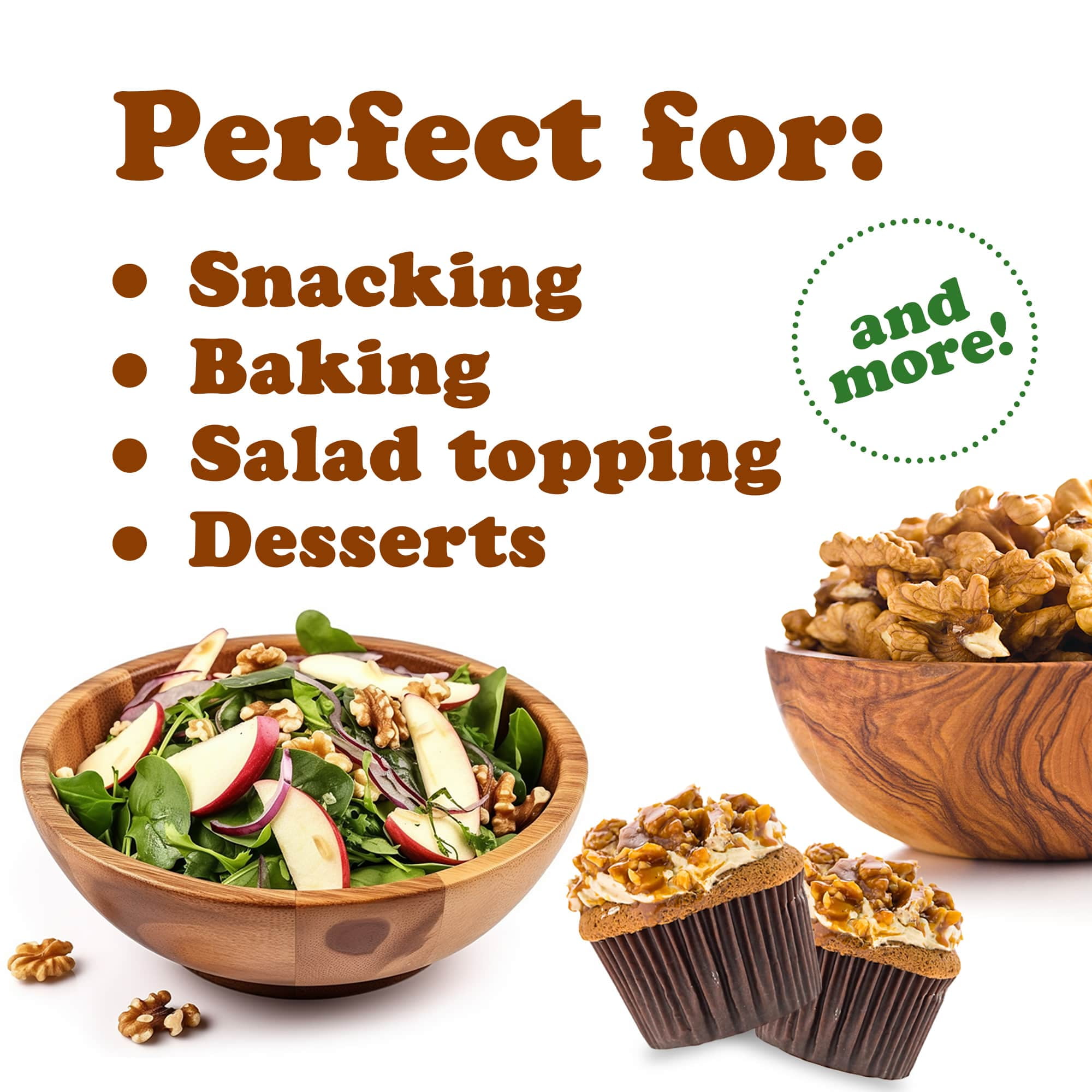 Food to Live, Organic California Walnuts, 2.5 Pounds, Raw