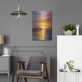 thumbnail image 5 of Luxe Metal Art 'Coastal Sunset 3' by Petals Prints Design, Metal Wall Art, 16"x24", 5 of 9