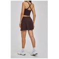 thumbnail image 6 of PISONIC Women 2 Piece Tennis Dress Cross-Back Tank Top with High Waisted Workout Skorts Skirt Set Yoga Golf Athletic Outfits Set, 6 of 7