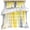 Yellow, variant on 3 Piece Blue Gray Duvet Cover Set Queen Size,Microfiber Comforter/Quilt Cover with Corner Ties and 2 Pillowcases,Modern Simple Abstract White Ombre Texture All Season Soft Bedding with Zipper Closure