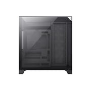GAMEMAX Infinity Plus Black USB3.0 / Type C ATX Mid-Tower Gaming Computer Case w/3 x Tempered Glass Side Panel (Fans Not Included)