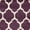 Purple, variant on Unique Loom Trellis Collection Area Rug - Philadelphia (2' x 6' 1" Runner Purple/Ivory)