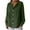 Army Green, variant on cocolona Womens Button V Neck Long Sleeve Shirts Dressy Casual Blouses Casual Loose Solid Color Lightweight Tops
