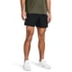 thumbnail image 1 of Pantalones cortos Under Armour tejidos para hombre, 5 pulgadas, negro/Castlerock XL, 1 of 5