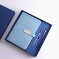 thumbnail image 2 of CoreLiving Leather Journal Notebook Set with Pen A5 Lined 100 Pages 100gsm Thick Paper Hardcover Diary for Writing Journaling for Work Travel Home Office in Gift Box, 2 of 6