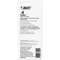 thumbnail image 7 of BIC 4 Color Ball Pen, Medium Point, 1.0 mm, Assorted Ink, 3 Count, 7 of 7