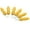 Yellow, variant on Chef Craft Select Plastic Soft Corn Holders, 6 Piece Set, Yellow
