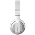 thumbnail image 6 of Pioneer DJ HDJ-CUE1BT White Wireless Bluetooth Headphones with Yellow Ear Pad Accessories Package, 6 of 9