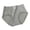 Gray, variant on Women's Underwear Elastic High Waisted Seamless Panties Casual Soft Breathable Hip Lift Brief