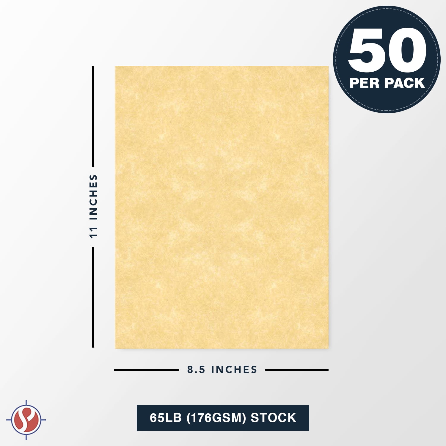 Premium Seed Paper Colors - Yellow - 8.5x11