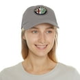 thumbnail image 4 of Alfa Romeo Dad Hat with Leather Patch (Round), 4 of 4