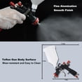thumbnail image 4 of Pistola pulverizadora AEROPRO TOOLS R500 LVLP Air con boquillas y regulador, 4 of 7