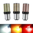 thumbnail image 3 of 2 luces LED superbrillantes Canbus 1157 Bay15d P21/24w para coche, 12 V, luz de marcha atrás, luz de freno, giro automático, 3 of 5