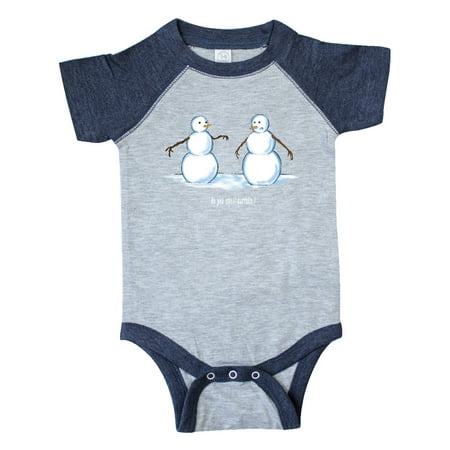 

Inktastic Do you Smell Carrots Snowmen Gift Baby Boy or Baby Girl Bodysuit