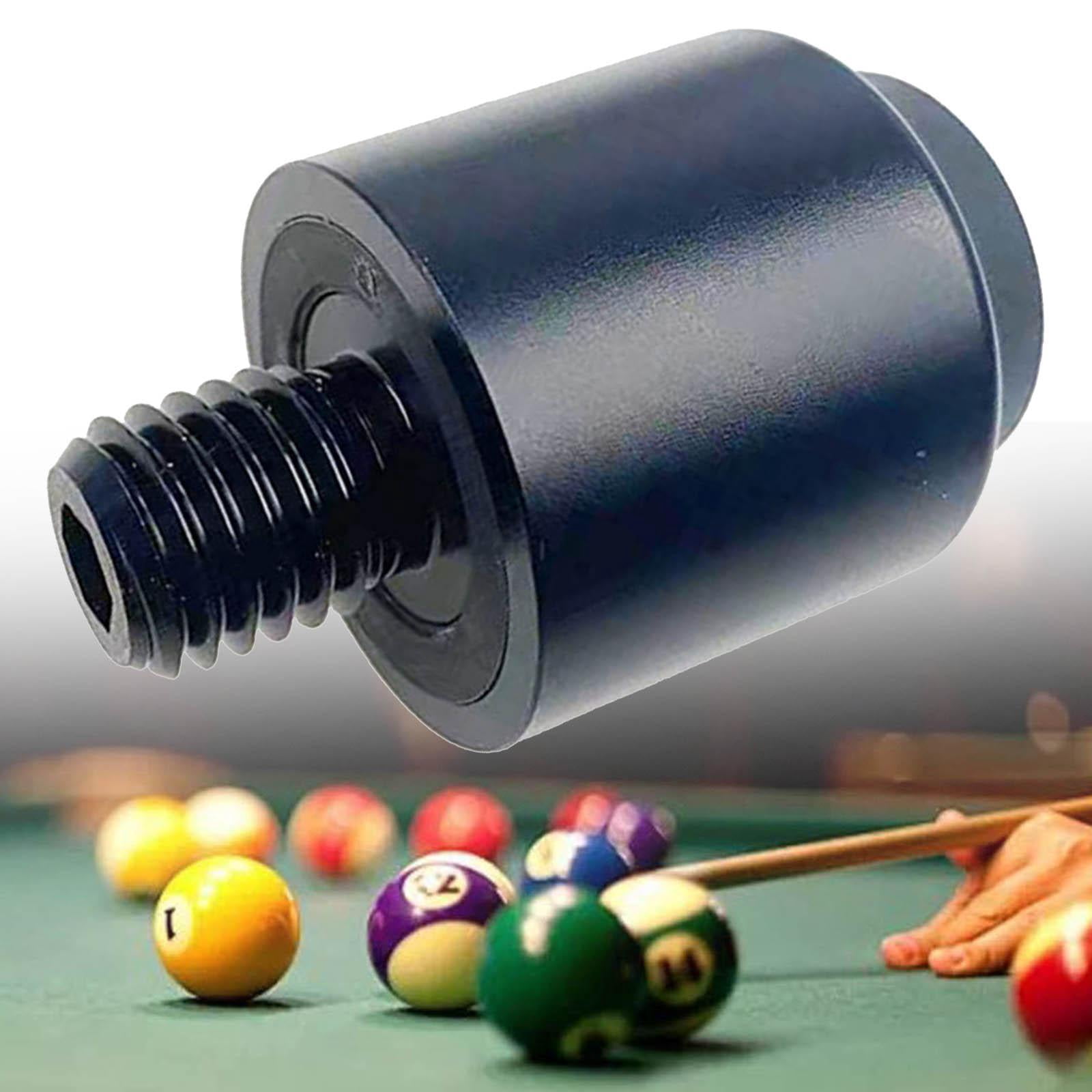 funtasica Pool Cue Extender Aluminum Alloy Billiards Pool Cue Extension Billiard Snookers Cue Extension for Adult Entertainment Athlete C