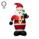 thumbnail image 1 of Navidad Papá Noel Inflable Luz Led Incorporada Para Vacaciones De Navidad Interior Y Exterior Patio Jardín Habitación Decoración De Fiesta Minnieouse HA023859-00, 1 of 7