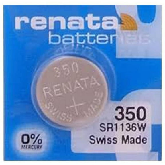 Renata Batteries 350 / SR1136W Watch Battery (5 Pack)
