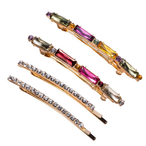 UPOUART 4Ud Horquillas De Metal Con Estilo Chic Y Colores Variados Para Complementar Diferentes Atuendos