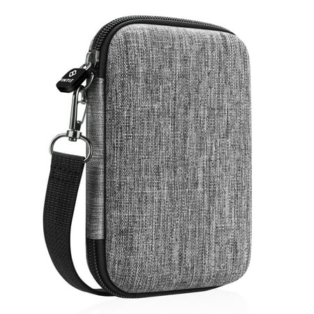 Sounddock Portable Bag Fintie Protective Case for HP Sprocket Plus Photo Printer Hard EVA Shockproof Portable Carrying Bag Pocket Gray ()
