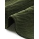 thumbnail image 5 of INSPIRAR CHIC Camisa de botón con cuello en V para mujer, con mangas 3/4 y detalles plisados, blusa casual XL Verde ejército, 5 of 6