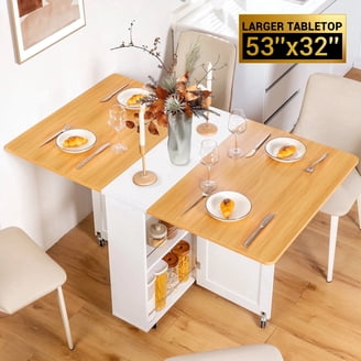Ikea Extendable table, brown-black, 35 3/8/50 3/4/66 1/8x35 3/8