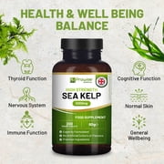 Sea Kelp 2000mg 200 Vegan Tablets | Natural Source of Iodine | Premium Ingredients | Proudly Made in The UK by Prowise