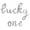 Silver, variant on Cursive Script Letter Balloons - LUCKY ONE 16" Inch Alphabet Letters Foil Mylar Balloon 1st Birthday Party Banner (Gold)