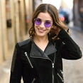 thumbnail image 5 of Vintage Men Women Hippie Sunglasses Retro Round Alloy Frame Eyeglasses Glasses Eyewear Sunglasses, 5 of 7