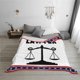 thumbnail image 5 of Manta de 80 x 60 pulgadas con texto "I Heat Love Lawyer", suave y esponjosa, para sofá, silla, cama, 5 of 8