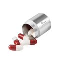 thumbnail image 2 of Pill Box Case Capsule Shape Keychain Outdoor Waterproof Pocket Pill Holder Container Delicate Medicine Organizer Box, 2 of 6