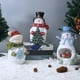thumbnail image 3 of Gwong Decoración hogareña Muñeco de nieve Estatua de iluminación ornamental Ring Tourn Hold Nordic LED Brillante Decoración de muñeco de nieve para el hogar Gwong 21083728, 3 of 6