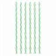 thumbnail image 3 of Sunshine Mason Co. Pailles Réutilisables en Plastique 6 Pcs, Rayures Vertes, 3 of 4