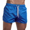 thumbnail image 2 of Men's Beach Trousers Solid Collection Men's Casual Shorts, 2 of 3