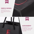 thumbnail image 4 of FUTUREORYY 12Ud Bolsa Para Botella De Vino Roja Reutilizable Con En Plata Mate, 4 of 5