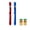 Red and Blue, variant on Pen Light with Pupil Gauge Nursing Pen Lights for Nurses 2 Pack Reusable Pupil Penlight for Nursing Students Doctors EMTs White Light LED Penlights for Nurses with 4 Batteries (Black)