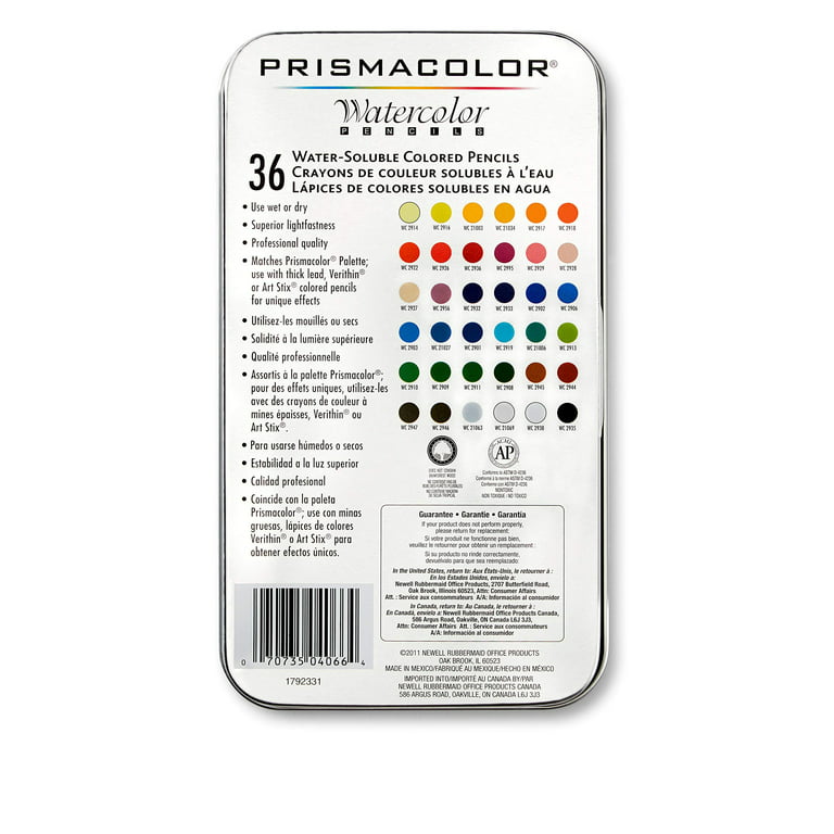 100720222: PrismaColor Watercolor Pencil 101
