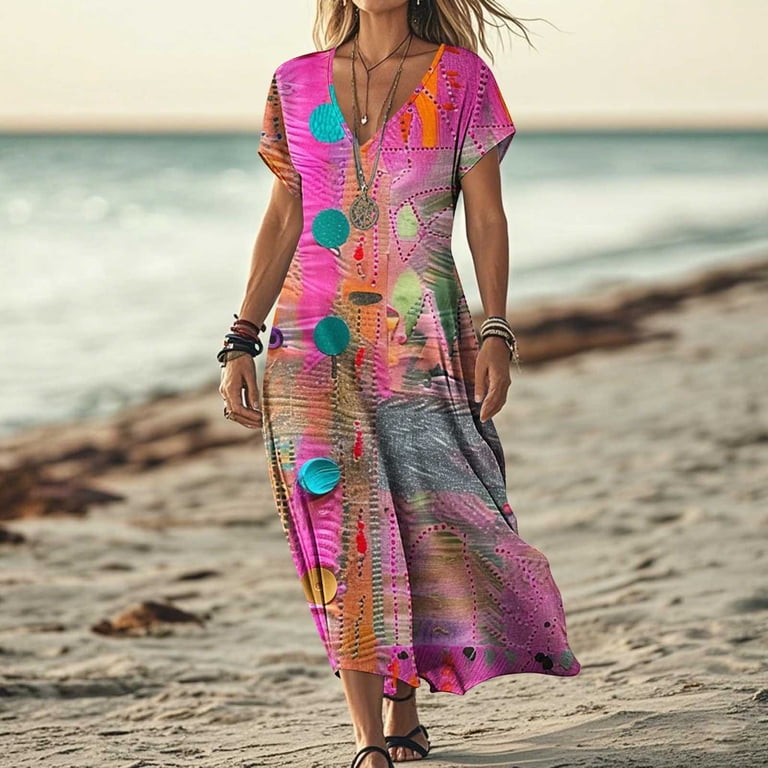 Summer Vacation Dresses For The Beach Casual Vacation Dress TikTok Shop Summer Vacation Dresses For The Beach Casual Vacation Dress TikTok Shop