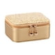 thumbnail image 2 of Caja de Joyería de material cuero Una Capa Cajas de Almacenamiento Multifunción Organizador Bolsa de Portátil para Collar, Pendientes, Ani Glacial Salvador organizador de joyería, 2 of 10