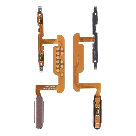 Replacement Power & Fingerprint Reader With Flex Cable For Samsung Galaxy Tab S7 11"(T870/T875/T876/T878)-Mystic Bronze
