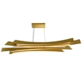 thumbnail image 2 of Candora Integrated LED Brass Chandelier, 2 of 3