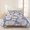 Navy, Purple, Blue, variant on 3 Pieces Queen Quilt Set,Watercolor Green Coral Shells Conch Soft Bedding Sets with 1 Quilt & 2 Pillow Shams,Abstract Marine Life Summer Bedspread Lightweight Coverlet Comforter