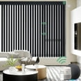 thumbnail image 1 of Yoolax Motorized Vertical Blinds Remote Control Wifi Automatic Window Blind Light Control Blackout Electric Vertical Blinds(Blackout Black,78"W x 72"H), 1 of 7