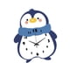 thumbnail image 5 of Reloj de pared de pingüino Regalo decorativo silencioso no titulando reloj para colgar para la oficina Amigos de familia Housewarming House, 5 of 9