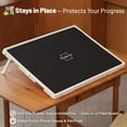 thumbnail image 6 of 1000-Piece Tilting Puzzle Board (30"x22") with 4 Color Drawers and Protective Mat, Adjustable Puzzle Table with Built-in Stand, 6 of 7