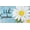 Daisy, variant on Summer Door Mat Outdoor, Non-Slip Welcome Doormat Summer Decorations for Home, Low Profile Sunshine Welcome Mat Seasonal Rug Indoor Outdoor Decor 17 x 30 Inch