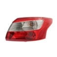 thumbnail image 4 of KarParts360 For Ford Focus 2012 2013 2014 Tail Light Assembly Driver And Passenger Side | Pair | Outer Clear and Red Lens With Bulbs Sedan/S/SE/SEL/Titan Model | For FO2818151, FO2819151, 4 of 6
