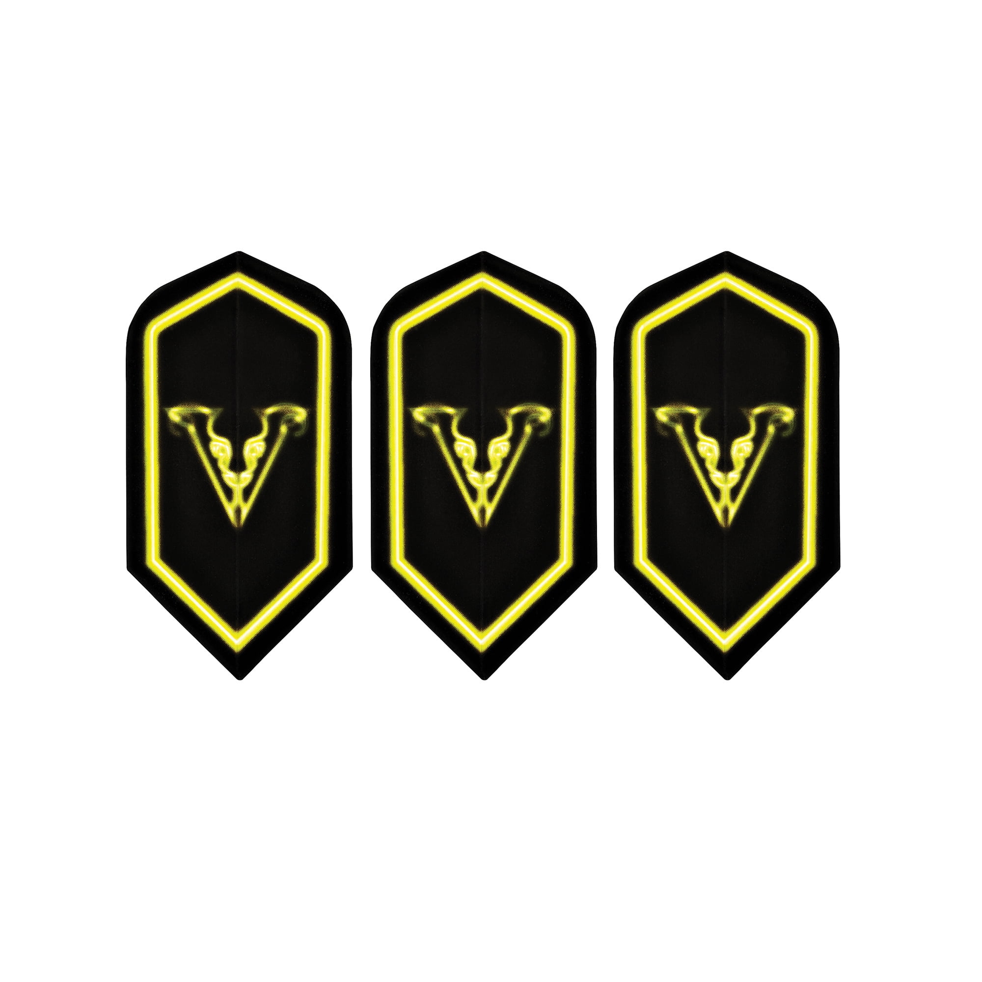 Viper V Glo 18 g Grooved Brass Barrel Soft-Tip Darts - 3-Pack Size: 18 Grams