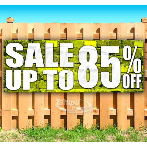 Sale Up To 85% Off 13 oz Vinyl Banner With Metal Grommets